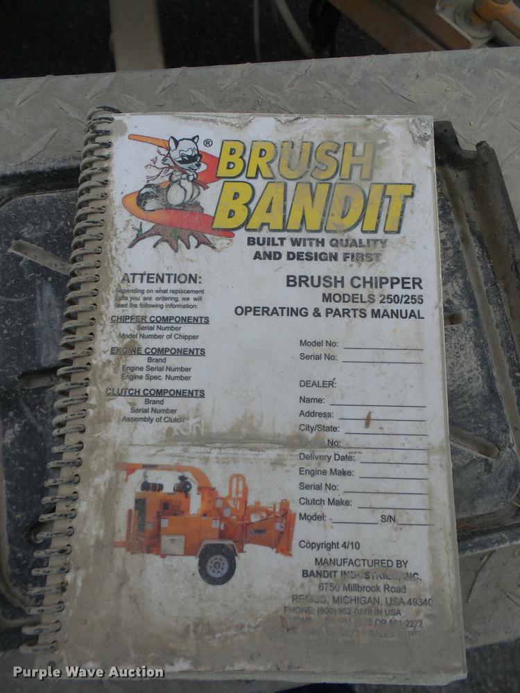 image for item DA3763 2011 Bandit 250XD wood chipper