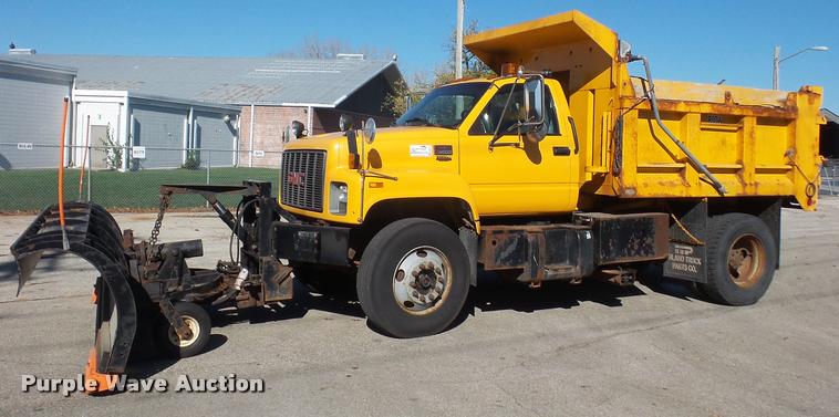 image for item DA3874 2000 GMC C8500 dump truck