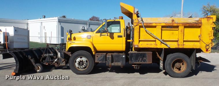 image for item DA3874 2000 GMC C8500 dump truck