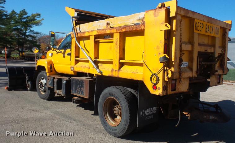 image for item DA3874 2000 GMC C8500 dump truck
