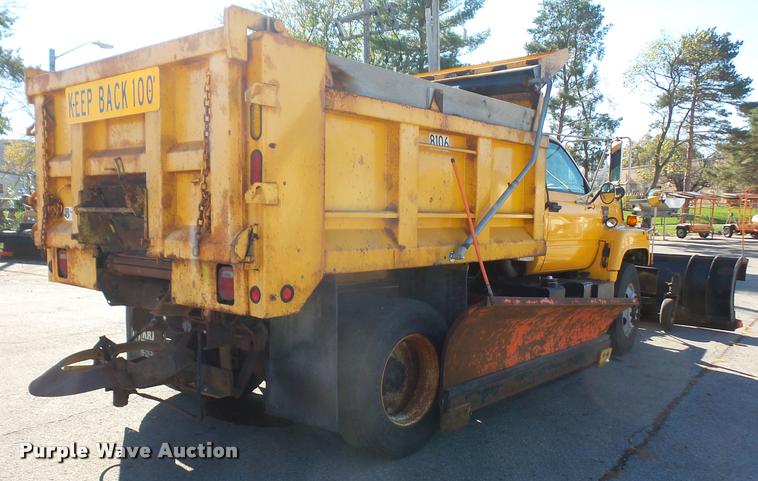 image for item DA3874 2000 GMC C8500 dump truck