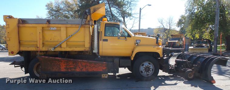 image for item DA3874 2000 GMC C8500 dump truck