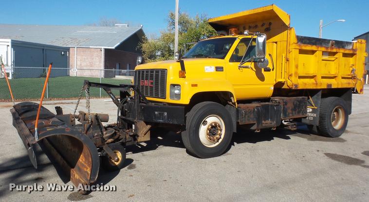 image for item DA3876 1999 GMC C8500 dump truck