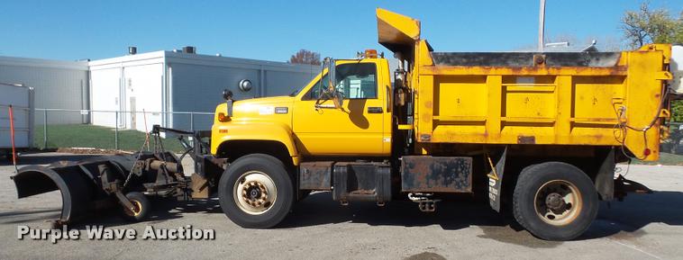 image for item DA3876 1999 GMC C8500 dump truck