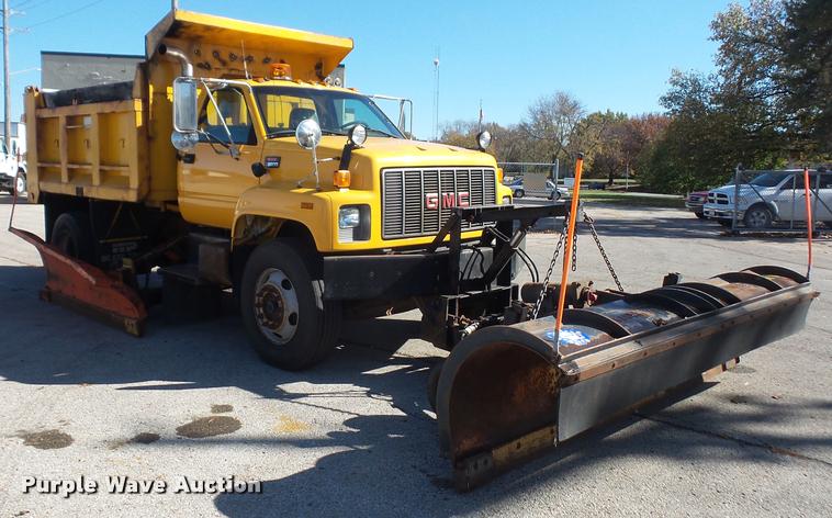 image for item DA3876 1999 GMC C8500 dump truck
