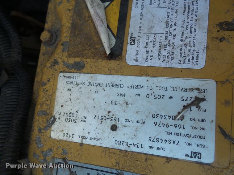 image for item DA3876 1999 GMC C8500 dump truck