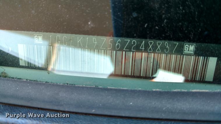 image for item DA4413 2006 Chevrolet Silverado 1500 Ext. Cab pickup truck