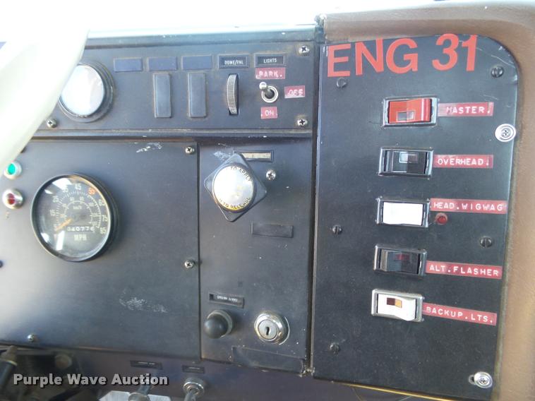 image for item DA4671 1980 International Paystar 5000 fire truck