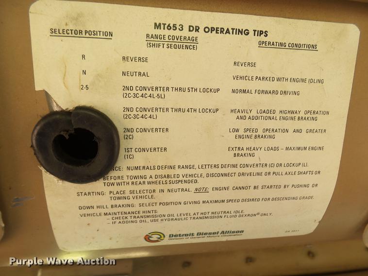 image for item DA4671 1980 International Paystar 5000 fire truck