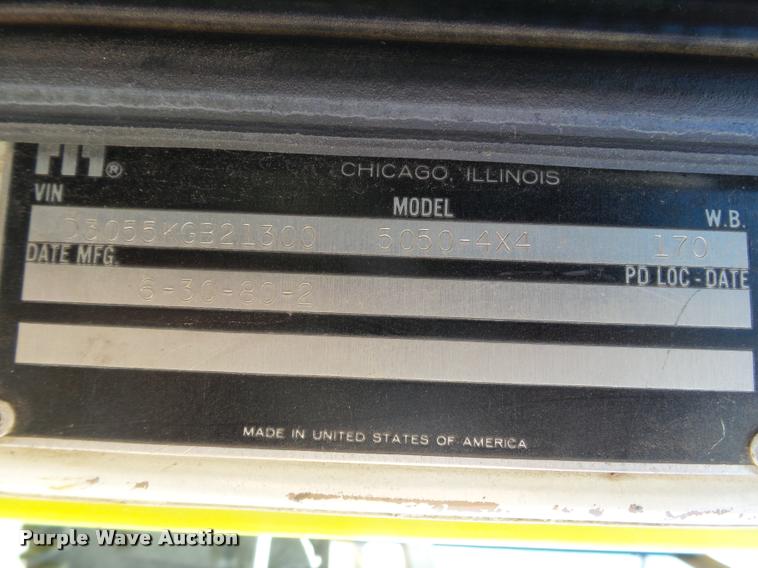 image for item DA4671 1980 International Paystar 5000 fire truck