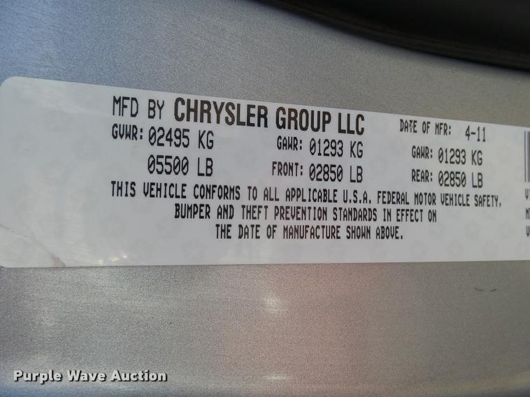 image for item DA4684 2011 Dodge Charger Police