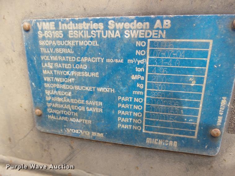 image for item DA4691 Michigan L120B wheel loader