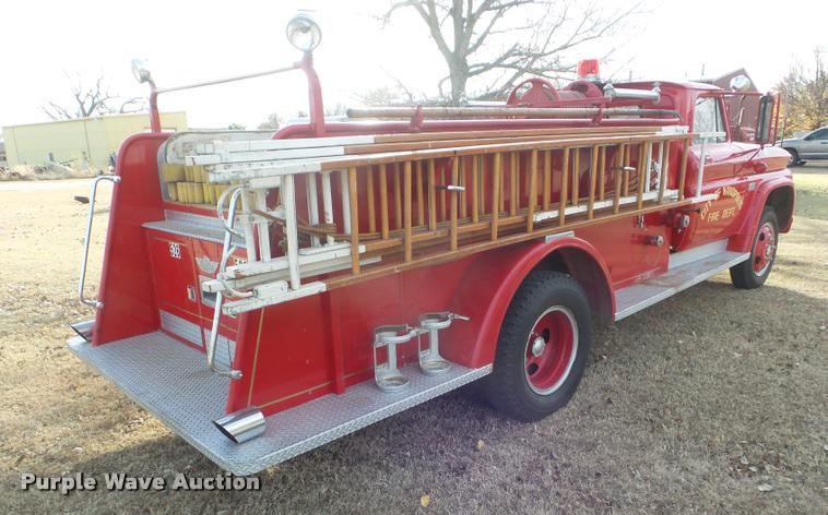 image for item DA5031 1966 Chevrolet C60 fire truck