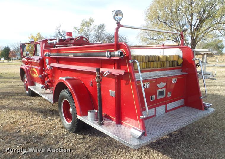 image for item DA5031 1966 Chevrolet C60 fire truck