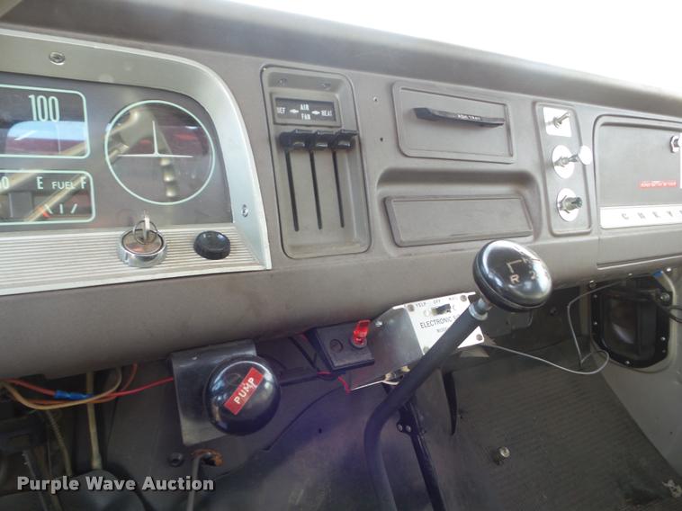 image for item DA5031 1966 Chevrolet C60 fire truck