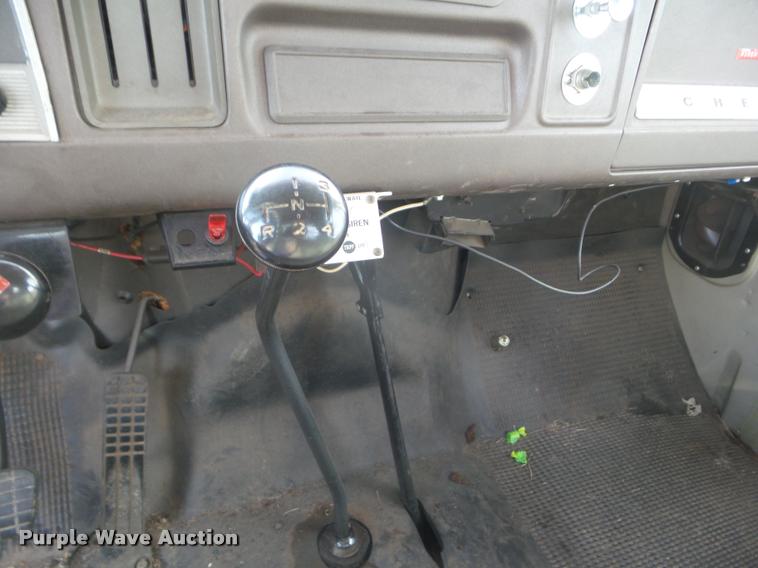 image for item DA5031 1966 Chevrolet C60 fire truck