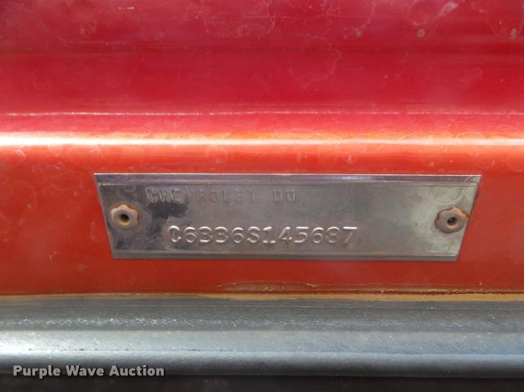 image for item DA5031 1966 Chevrolet C60 fire truck