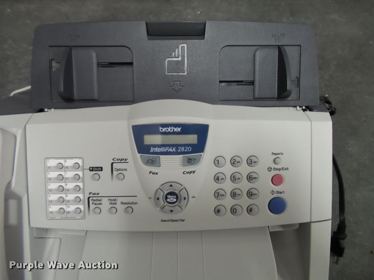 image for item DA9780 Brother IntelliFax 2820 fax machine