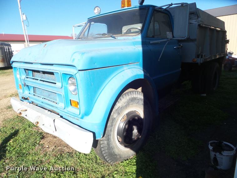 image for item DB3630 1967 Chevrolet dump truck