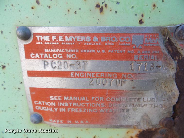 image for item DB3632 Myers sewer jetter