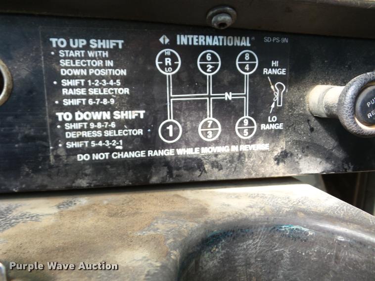 image for item J8715 1995 International 9200 dump truck