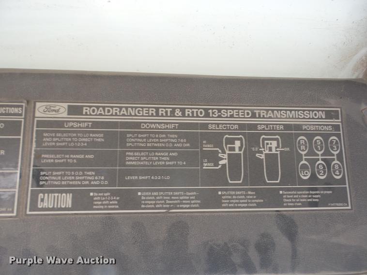 image for item J8717 1992 Ford L9000 semi truck