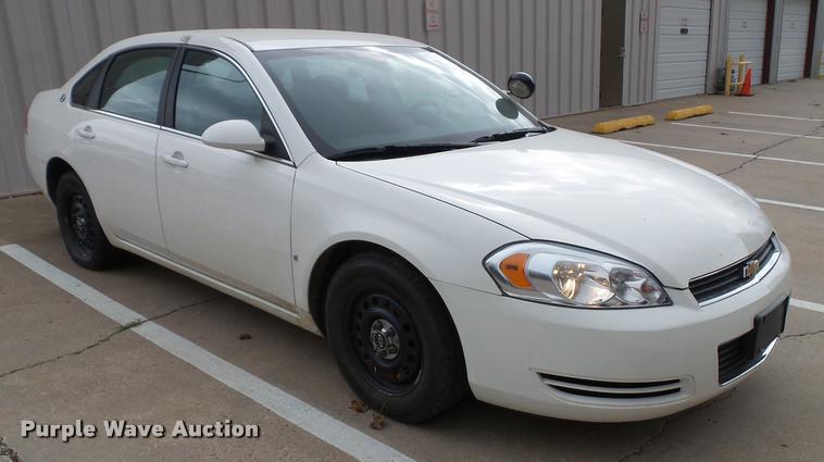 image for item K8078 2008 Chevrolet Impala Police