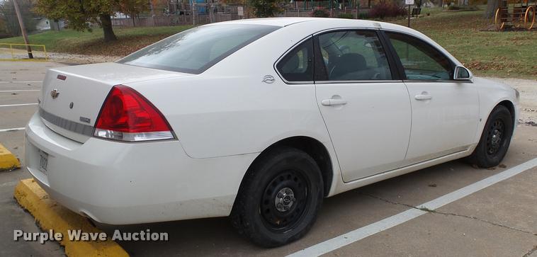 image for item K8078 2008 Chevrolet Impala Police