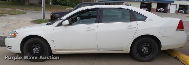 image for item K8078 2008 Chevrolet Impala Police