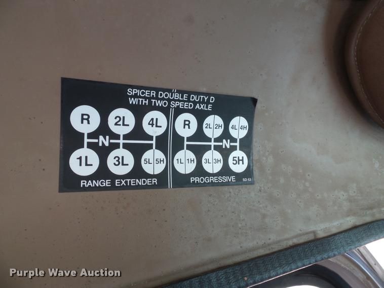 image for item K8117 1987 International S1900 bucket truck