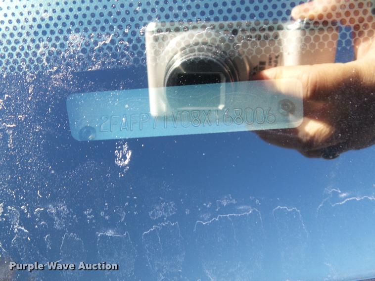 image for item K8128 2008 Ford Crown Victoria Police Interceptor