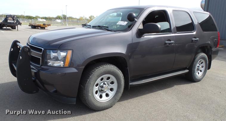 image for item K8138 2011 Chevrolet Tahoe Police SUV