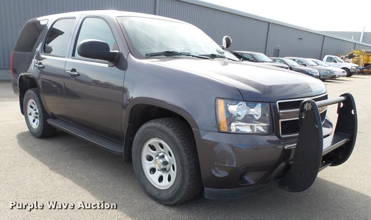 image for item K8138 2011 Chevrolet Tahoe Police SUV