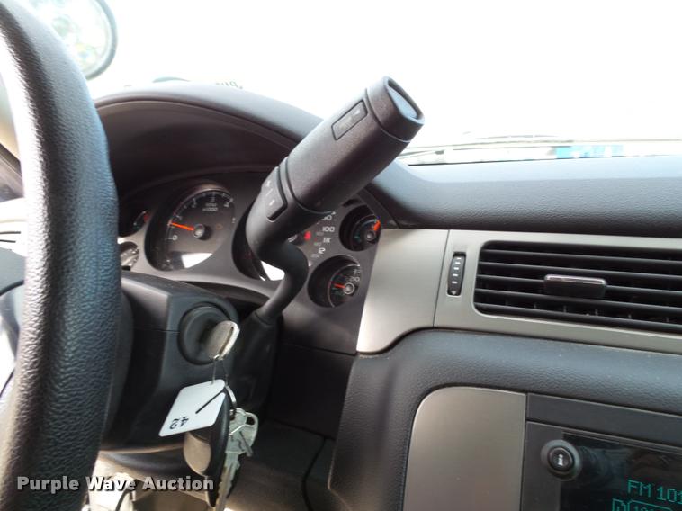 image for item K8138 2011 Chevrolet Tahoe Police SUV