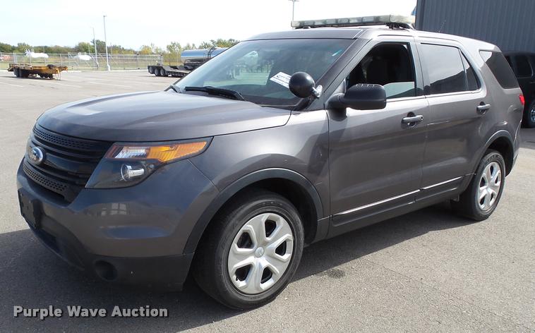 image for item K8139 2014 Ford Explorer Police Interceptor Utility SUV