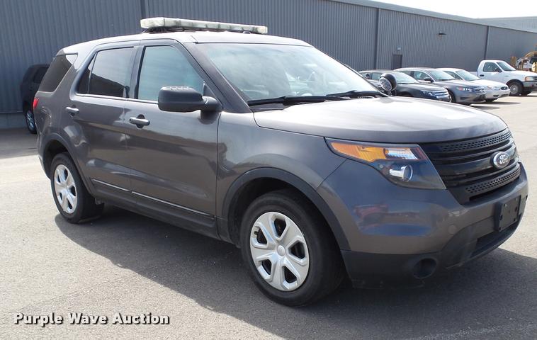 image for item K8139 2014 Ford Explorer Police Interceptor Utility SUV