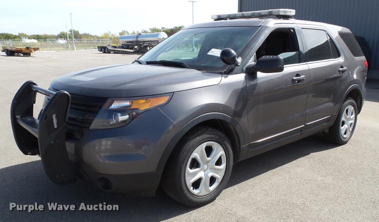 image for item K8140 2014 Ford Explorer Police Interceptor Utility SUV