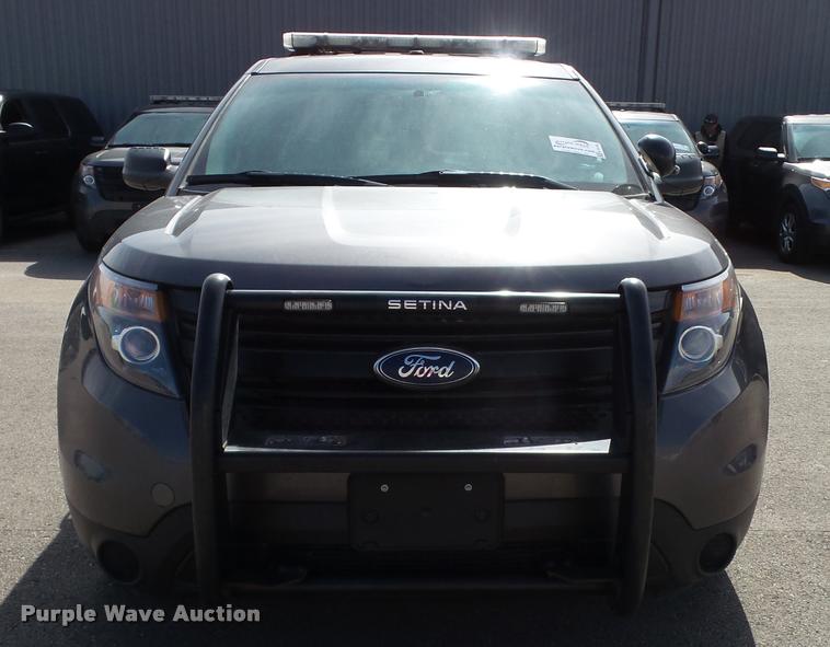 image for item K8140 2014 Ford Explorer Police Interceptor Utility SUV