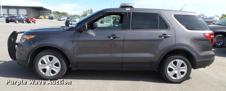 image for item K8140 2014 Ford Explorer Police Interceptor Utility SUV