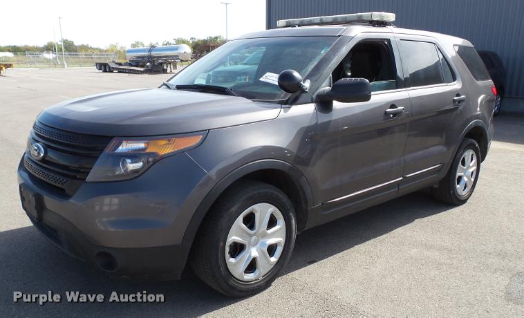 image for item K8141 2014 Ford Explorer Police Interceptor Utility SUV