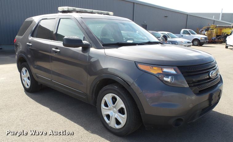 image for item K8141 2014 Ford Explorer Police Interceptor Utility SUV
