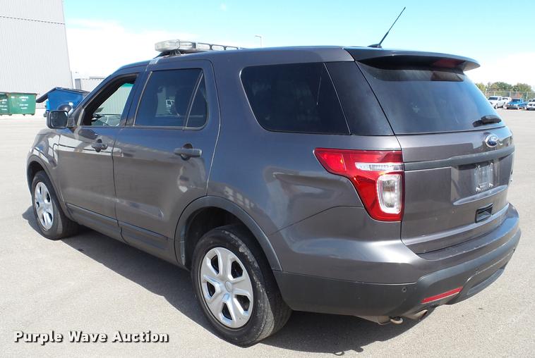 image for item K8141 2014 Ford Explorer Police Interceptor Utility SUV
