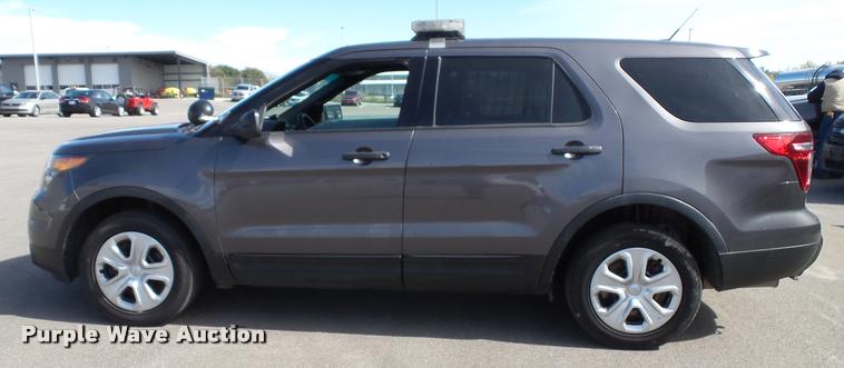 image for item K8141 2014 Ford Explorer Police Interceptor Utility SUV