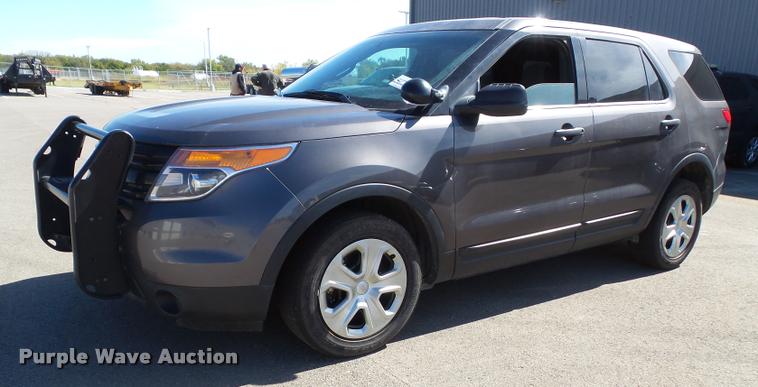 image for item K8142 2013 Ford Explorer Police Interceptor Utility SUV