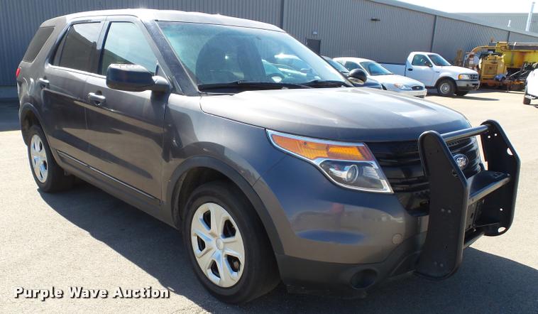 image for item K8142 2013 Ford Explorer Police Interceptor Utility SUV