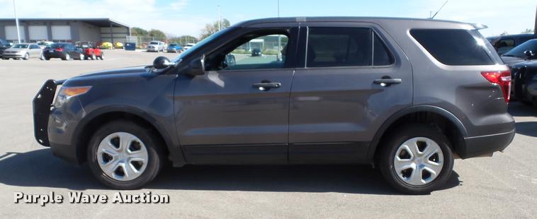 image for item K8142 2013 Ford Explorer Police Interceptor Utility SUV