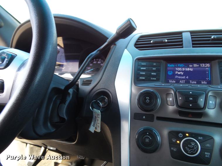 image for item K8142 2013 Ford Explorer Police Interceptor Utility SUV