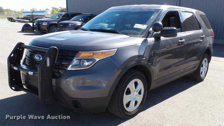 image for item K8143 2014 Ford Explorer Police Interceptor Utility SUV