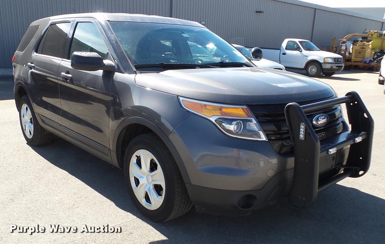 image for item K8143 2014 Ford Explorer Police Interceptor Utility SUV
