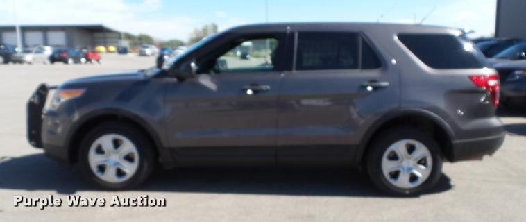 image for item K8143 2014 Ford Explorer Police Interceptor Utility SUV